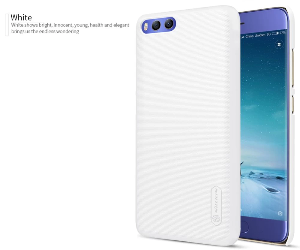 Xiaomi Mi 6 dėklas baltas Super Frosted Shield  Mi6