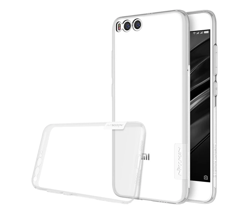 Xiaomi Mi 6 vāciņš caurspīdīgs brūns TPU  Mi6