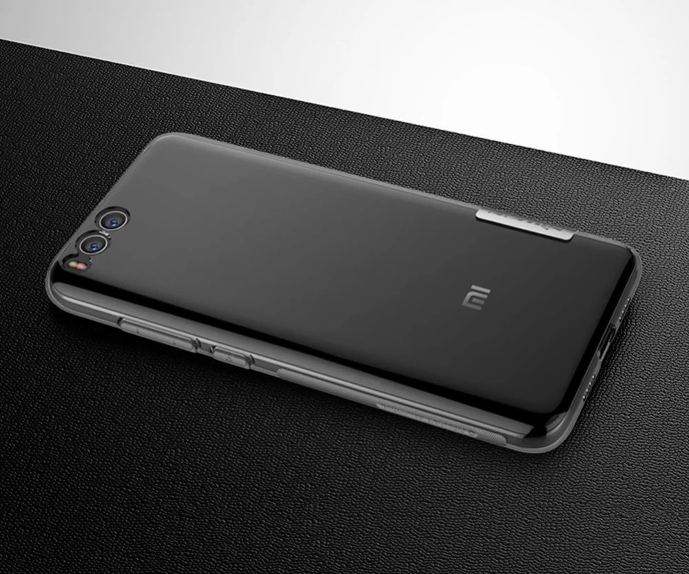 Xiaomi Mi 6 vāciņš caurspīdīgs brūns TPU  Mi6
