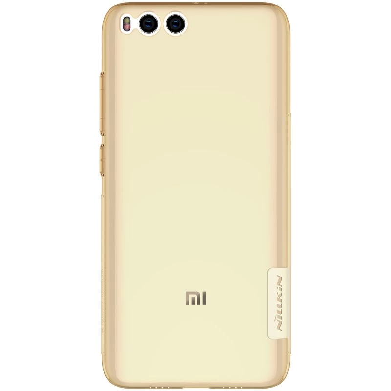 Xiaomi Mi 6 vāciņš caurspīdīgs brūns TPU  Mi6