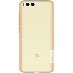 Xiaomi Mi 6 vāciņš caurspīdīgs brūns TPU  Mi6