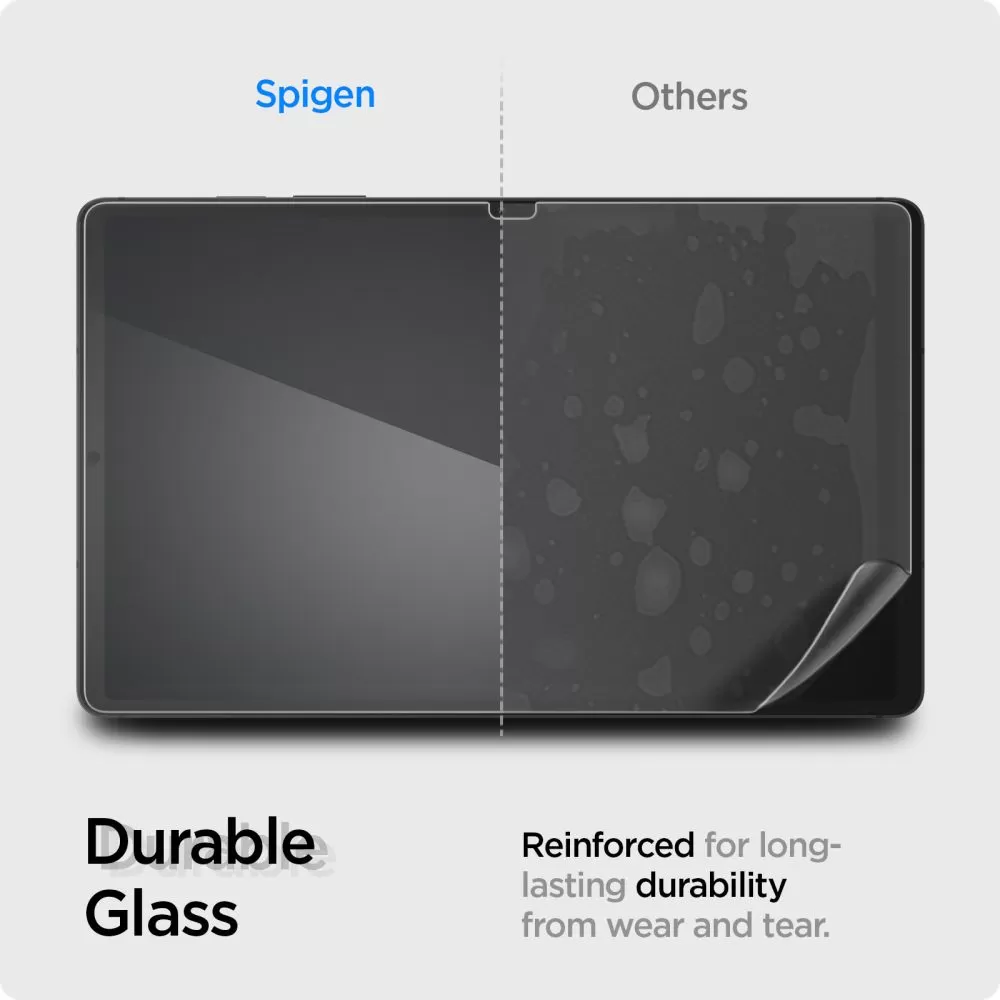 Samsung Galaxy Tab S9 FE Plus tablet panssarilasi  SPIGEN GLAS.TR SLIM 12.4 X610 / X616B