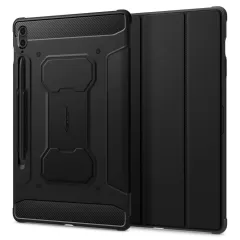 Samsung Galaxy Tab S9 FE Plus чехол для планшетa черный SPIGEN RUGGED ARMOR ”PRO” 12.4 X610 / X616B