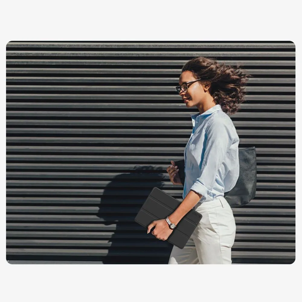 Samsung Galaxy Tab A9 maciņš melns TECH-PROTECT SMARTCASE