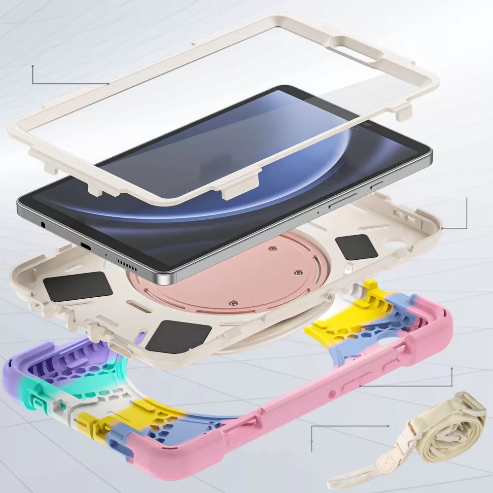 Samsung Galaxy Tab A9 tablet suojakuori, suojakotelo  TECH-PROTECT X-ARMOR 8.7 X110 / X115