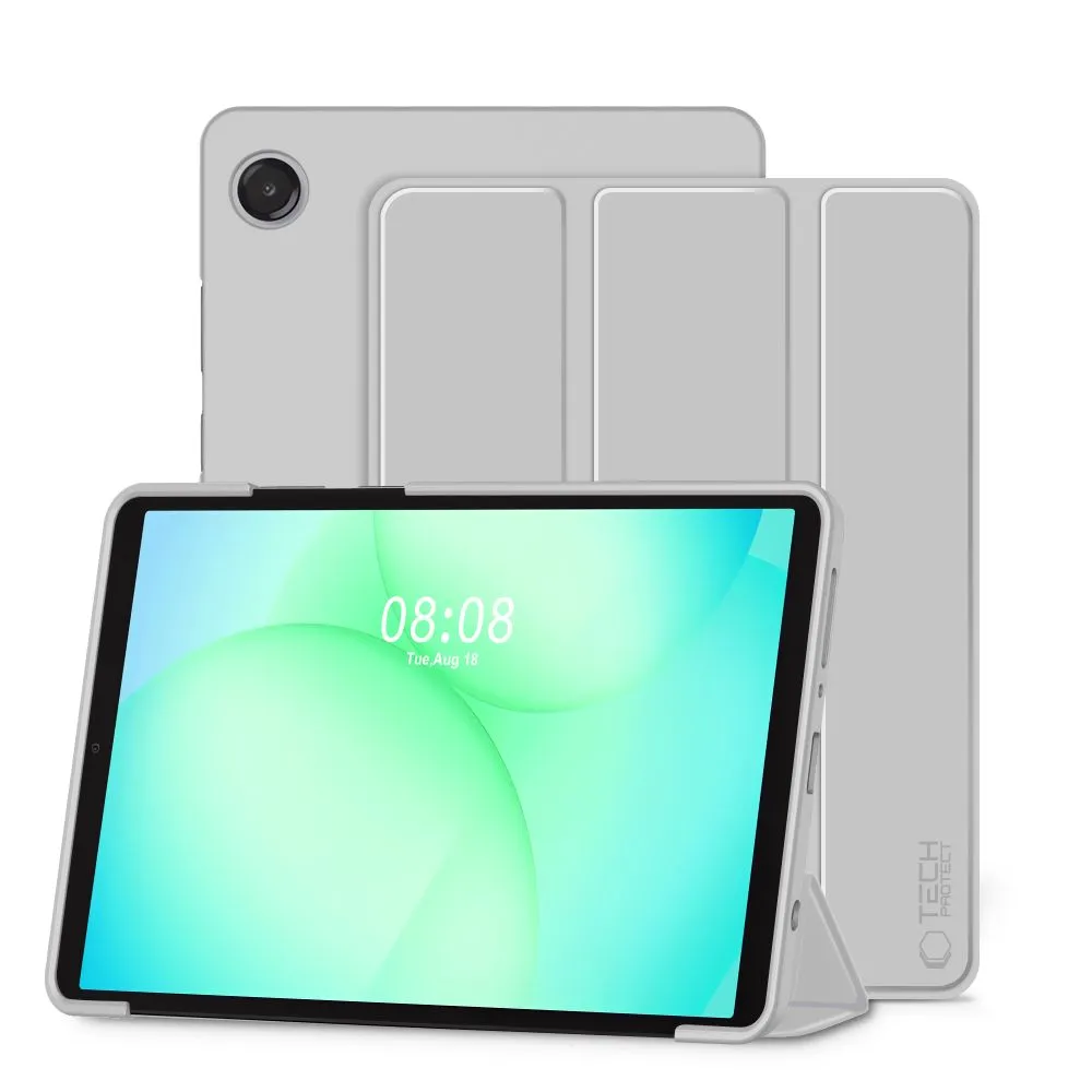 Samsung Galaxy Tab A9 maciņš pelēks TECH-PROTECT SMARTCASE