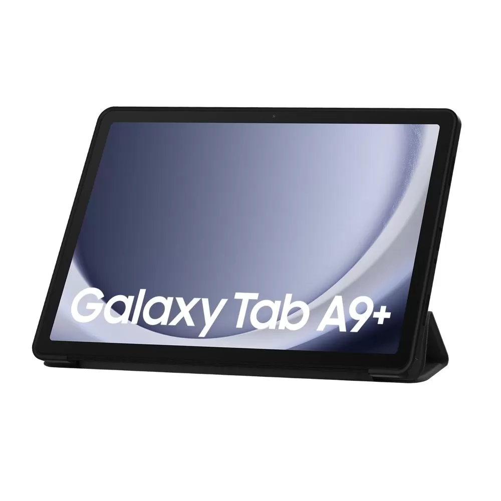 Samsung Galaxy Tab A9 Plus maciņš melns TECH-PROTECT SMARTCASE 11.0 X210 / X215 X216
