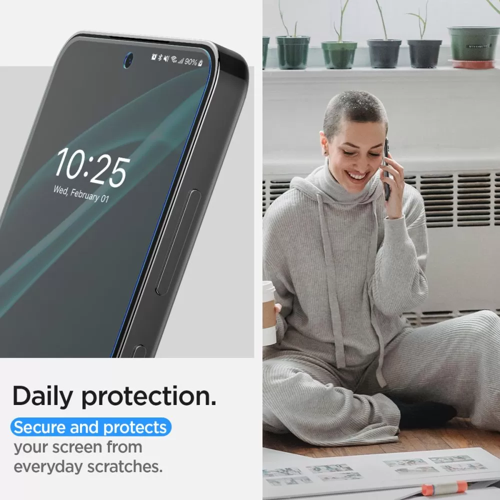 Samsung Galaxy S24 aizsargstikls  SPIGEN NEO FLEX 2-PACK