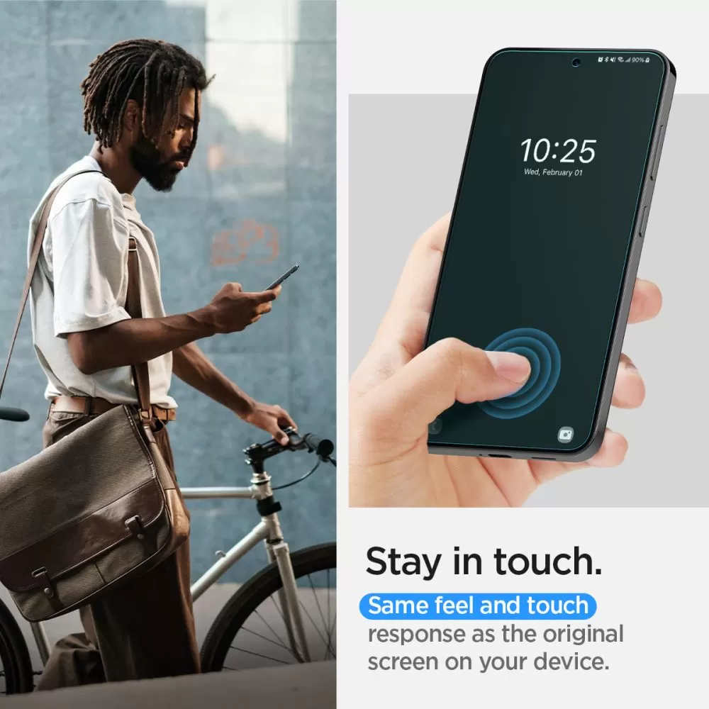 Samsung Galaxy S24 aizsargstikls  SPIGEN NEO FLEX 2-PACK