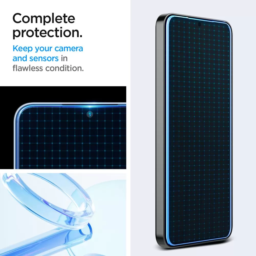 Samsung Galaxy S24 aizsargstikls  SPIGEN GLAS.TR ”EZ FIT” 2-PACK