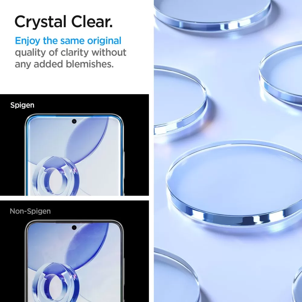 Samsung Galaxy S24 aizsargstikls  SPIGEN GLAS.TR ”EZ FIT” 2-PACK
