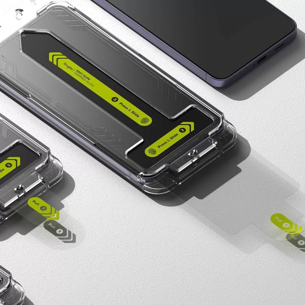 Samsung Galaxy S24 aizsargstikls  RINGKE EASY SLIDE 2-PACK