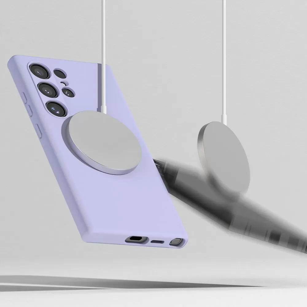 Samsung Galaxy S24 skal  RINGKE SILICONE MAGNETIC MAGSAFE