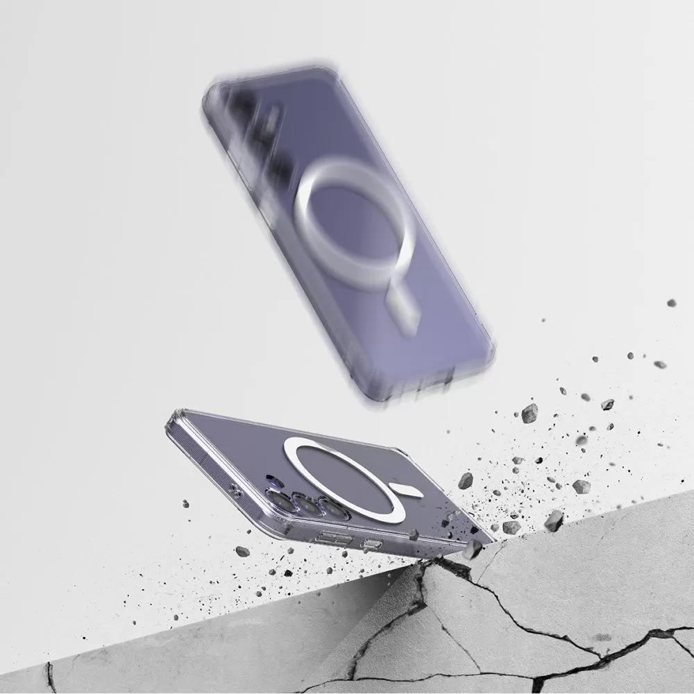 Samsung Galaxy S24 skal transparent RINGKE FUSION MAGNETIC MAGSAFE
