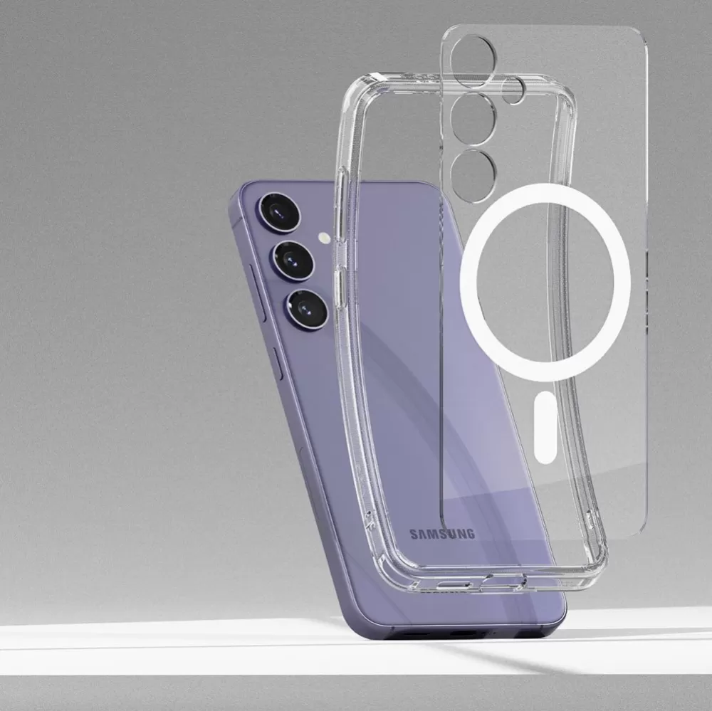 Samsung Galaxy S24 skal transparent RINGKE FUSION MAGNETIC MAGSAFE