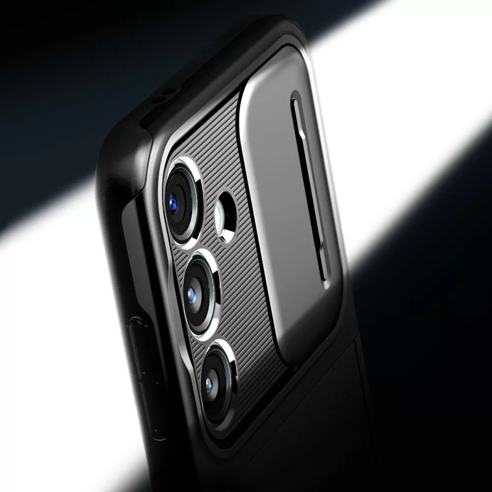 Samsung Galaxy S24 skal svart SPIGEN OPTIK ARMOR