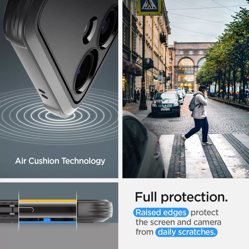 Samsung Galaxy S24 skal svart SPIGEN RUGGED ARMOR