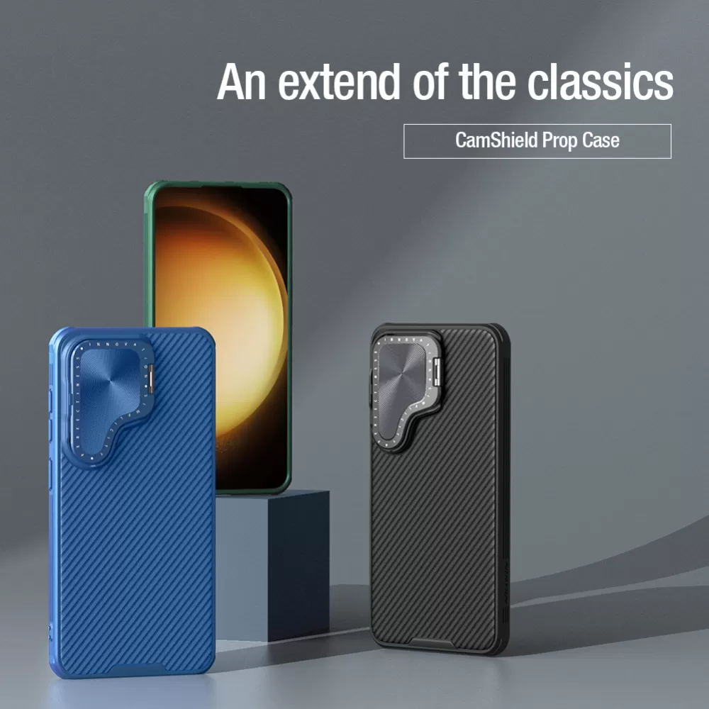 Samsung Galaxy S24 skal svart NILLKIN CAMSHIELD PROP