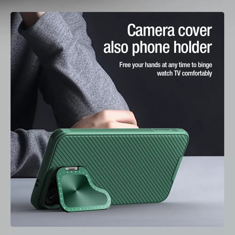 Samsung Galaxy S24 skal svart NILLKIN CAMSHIELD PROP MAGNETIC