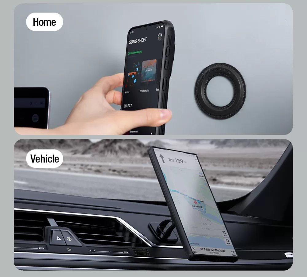 Samsung Galaxy S24 skal svart NILLKIN CAMSHIELD PROP MAGNETIC