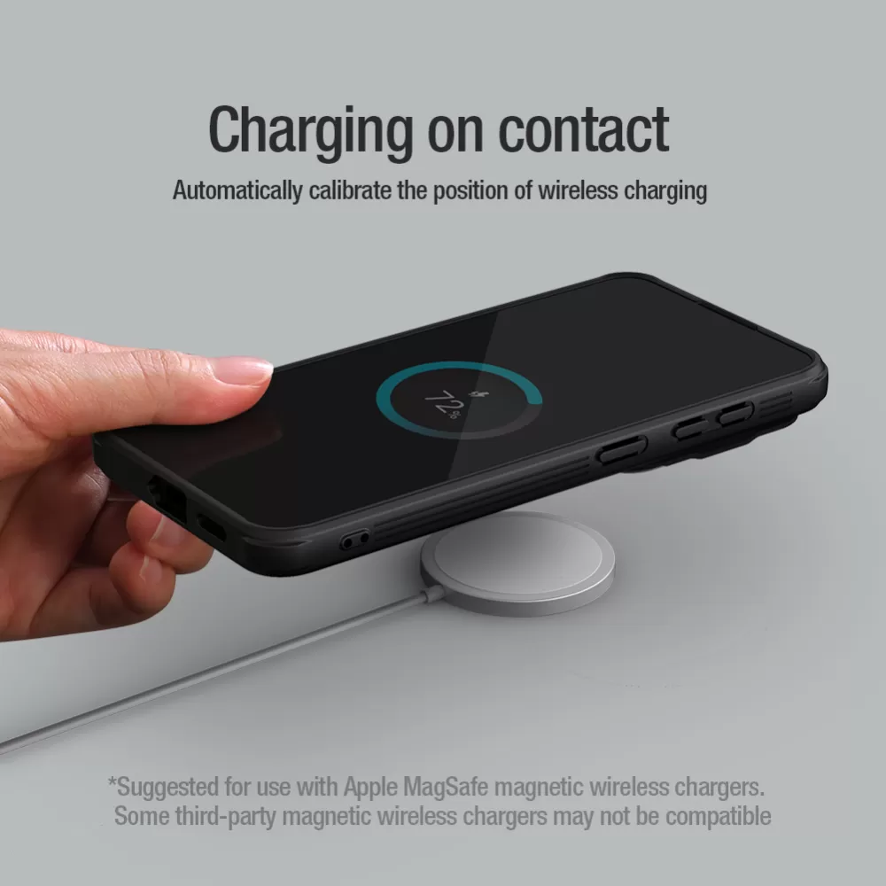 Samsung Galaxy S24 skal svart NILLKIN CAMSHIELD PROP MAGNETIC