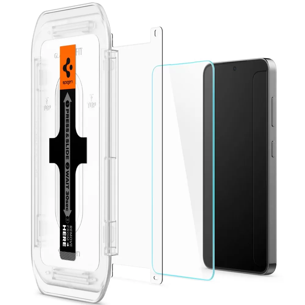 Samsung Galaxy S24 aizsargstikls  SPIGEN GLAS.TR ”EZ FIT” 2-PACK