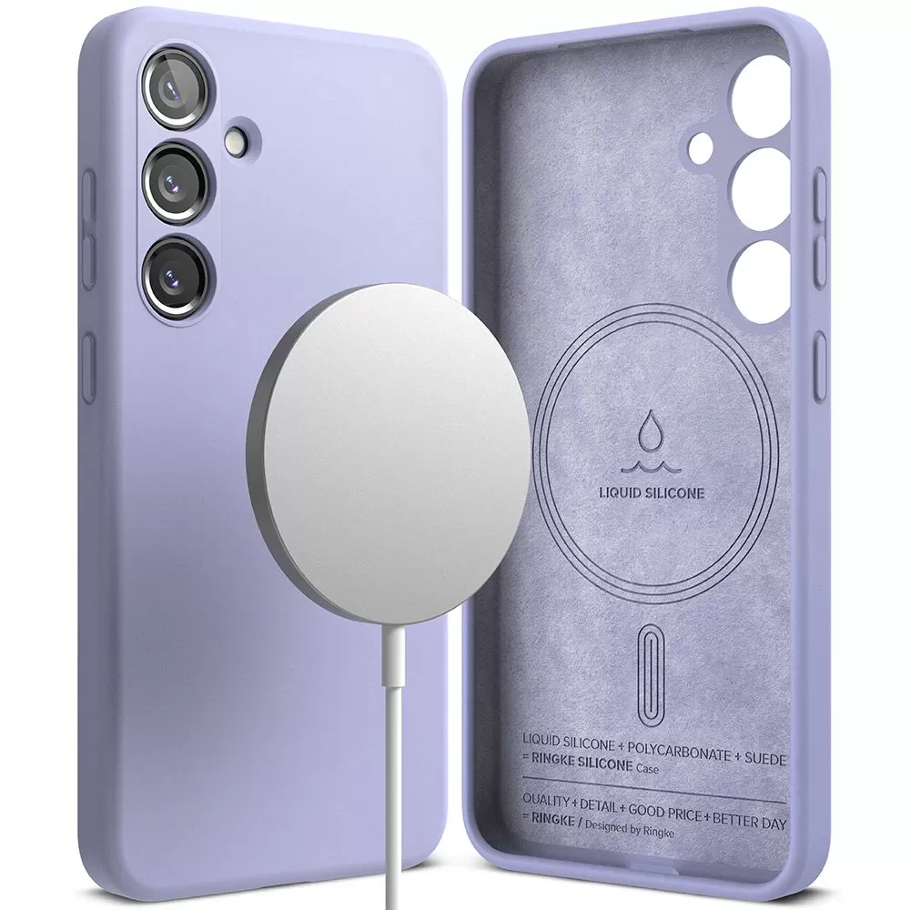 Samsung Galaxy S24 skal  RINGKE SILICONE MAGNETIC MAGSAFE