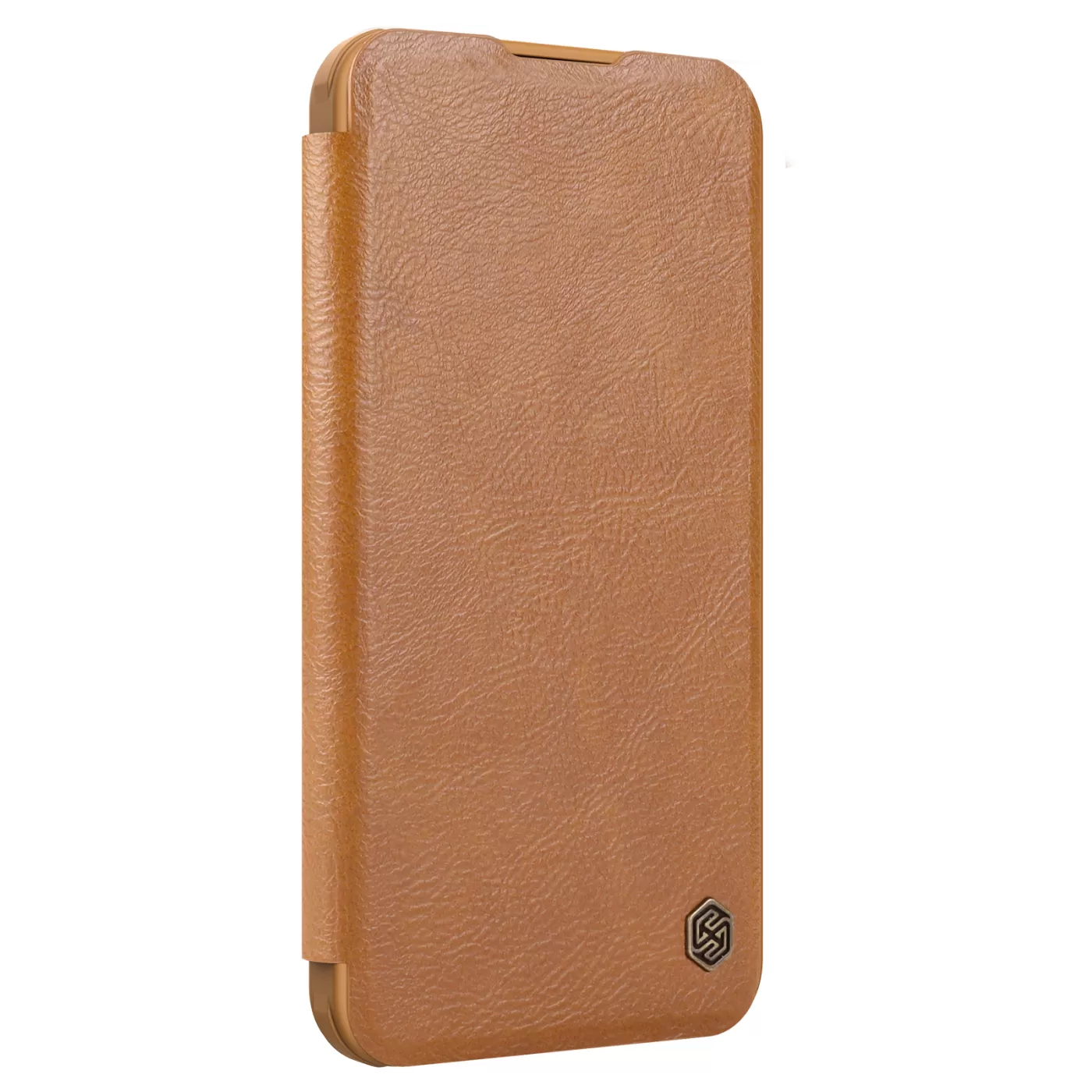Samsung Galaxy S24 fodral brun NILLKIN QIN PROP LEATHER