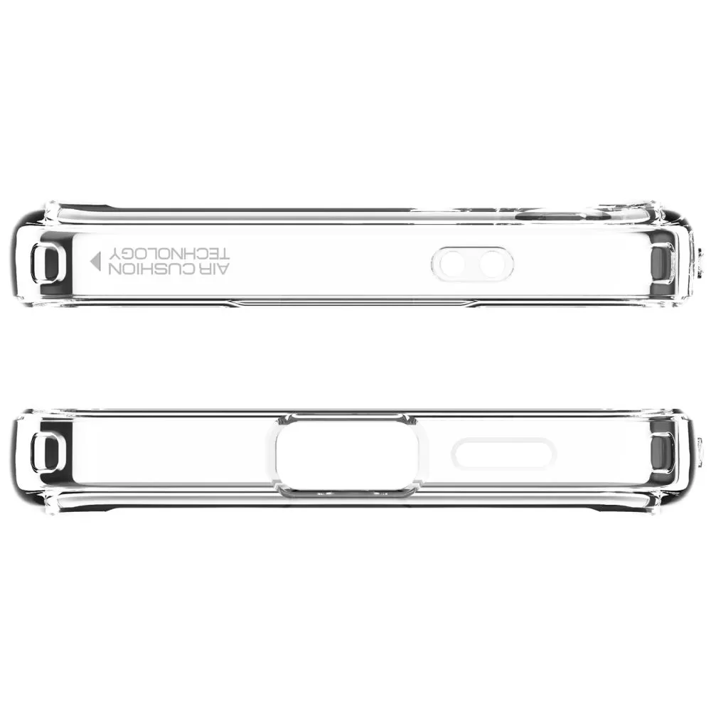 Samsung Galaxy S24 skal transparent SPIGEN CRYSTAL HYBRID ONETAP RING MAGSAFE
