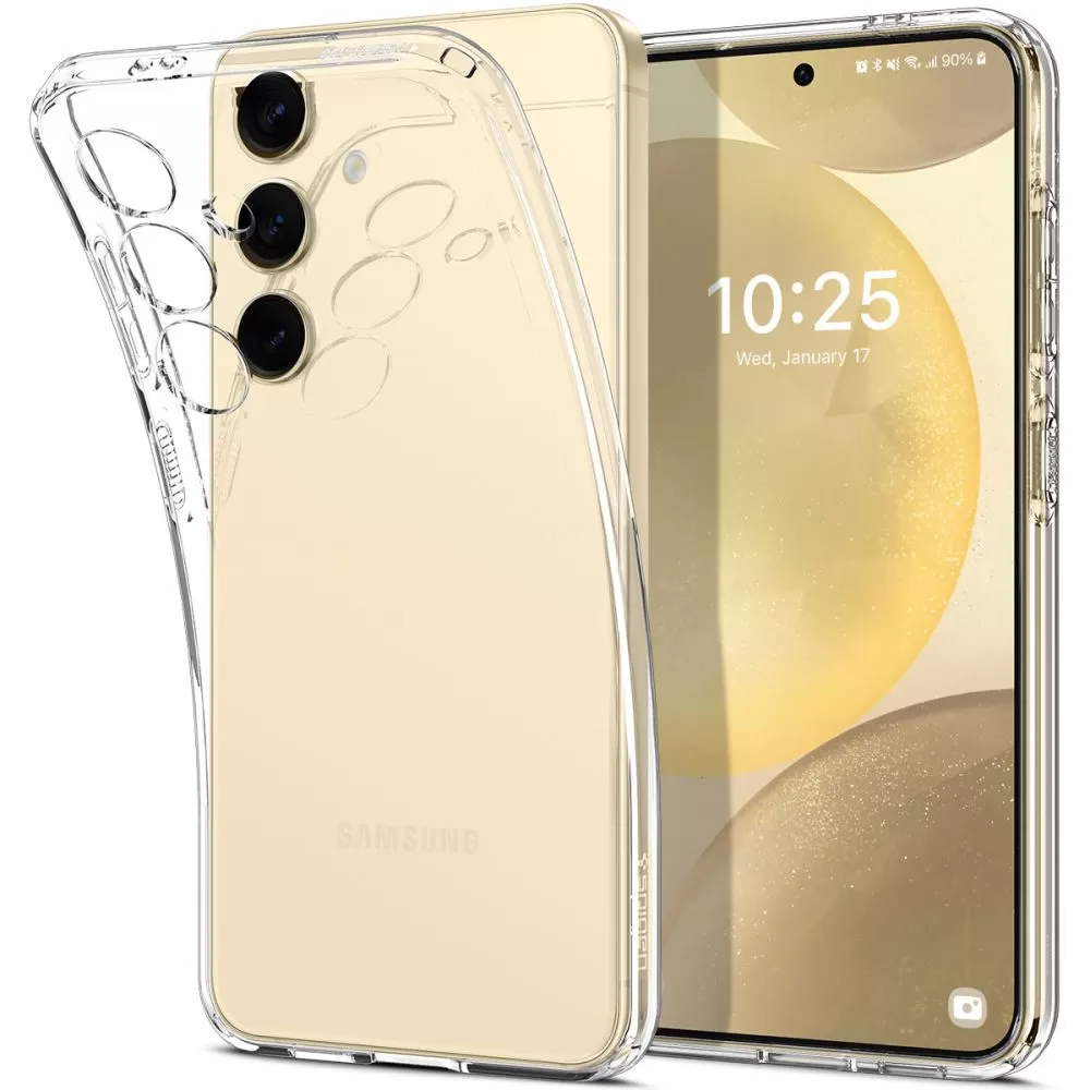 Samsung Galaxy S24 skal transparent SPIGEN LIQUID CRYSTAL