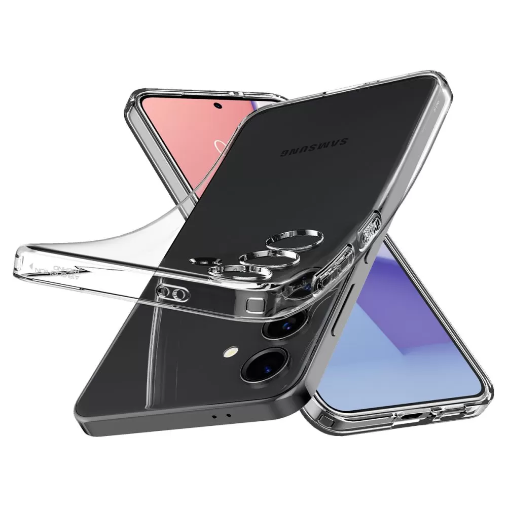 Samsung Galaxy S24 skal transparent SPIGEN LIQUID CRYSTAL