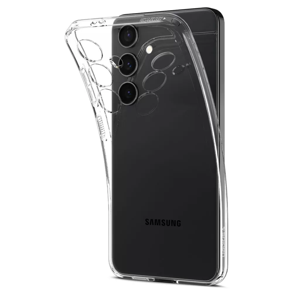 Samsung Galaxy S24 skal transparent SPIGEN LIQUID CRYSTAL
