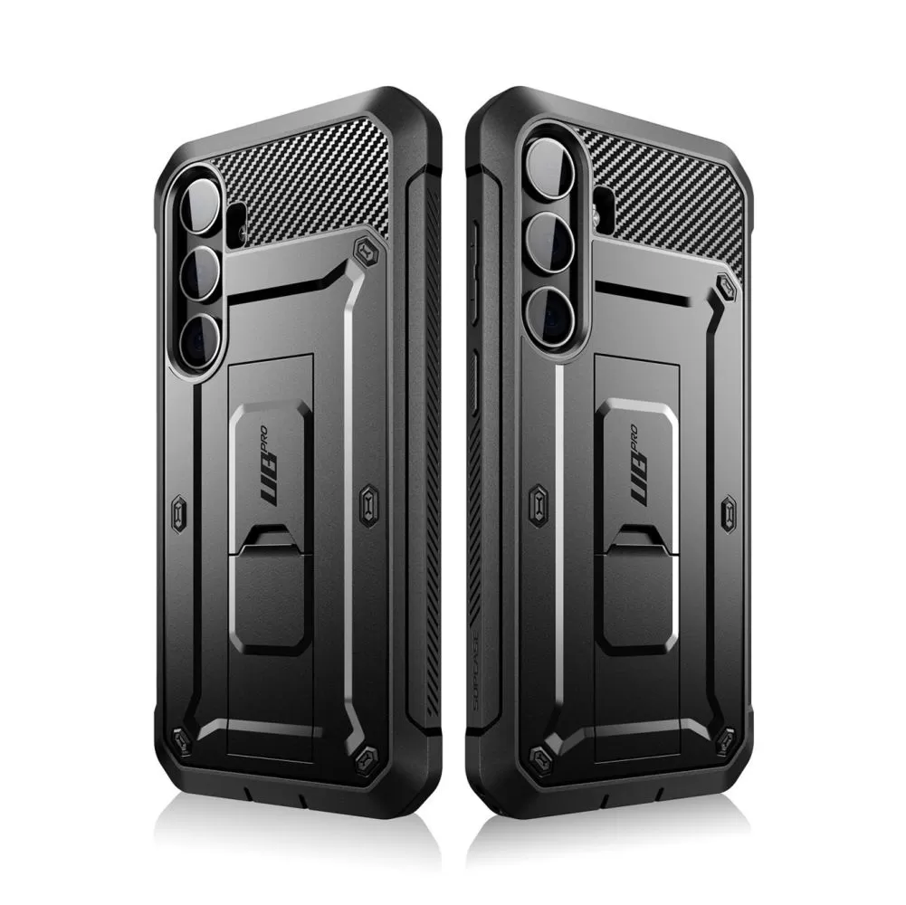 Samsung Galaxy S24 skal svart SUPCASE UNICORN BEETLE PRO 2-SET