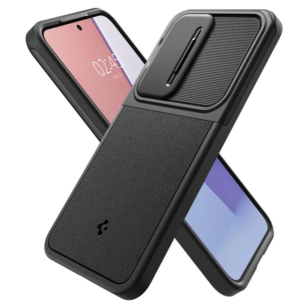 Samsung Galaxy S24 skal svart SPIGEN OPTIK ARMOR