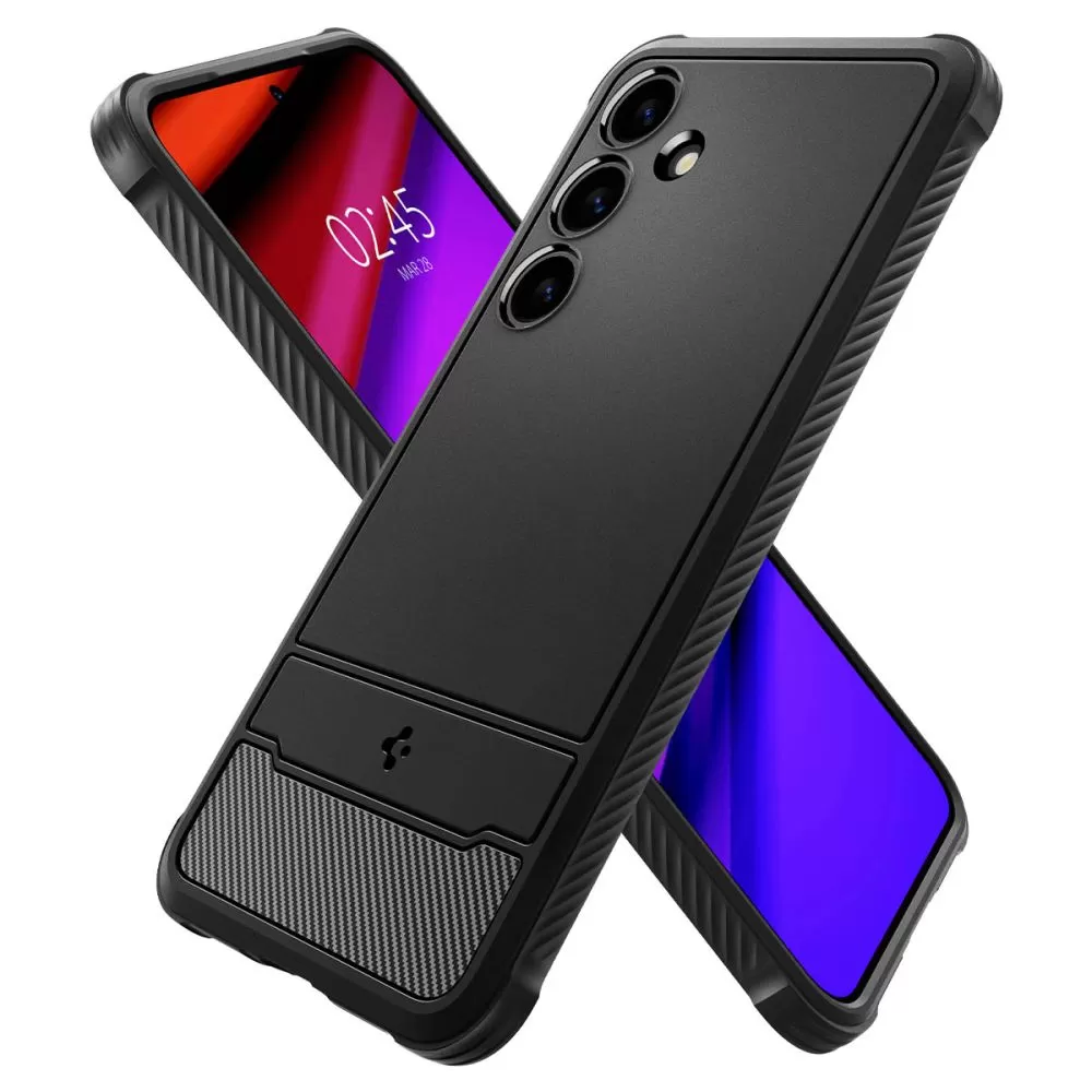 Samsung Galaxy S24 skal svart SPIGEN RUGGED ARMOR