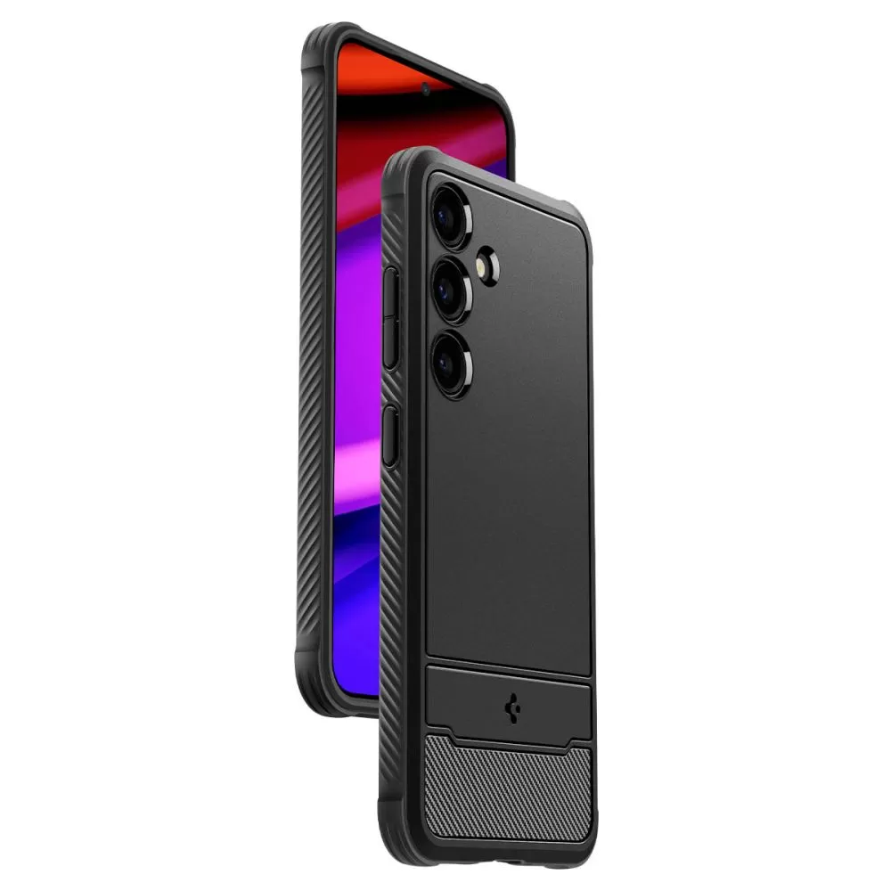 Samsung Galaxy S24 skal svart SPIGEN RUGGED ARMOR