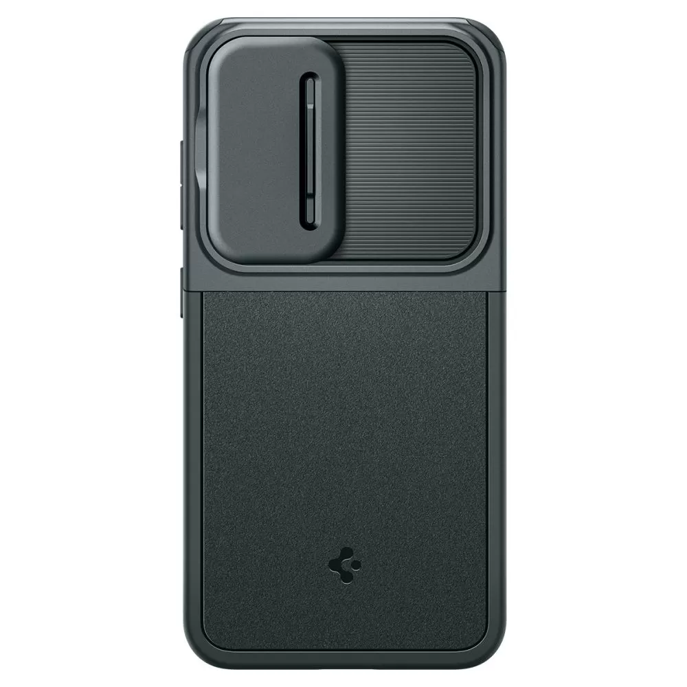 Samsung Galaxy S24 skal grön SPIGEN OPTIK ARMOR