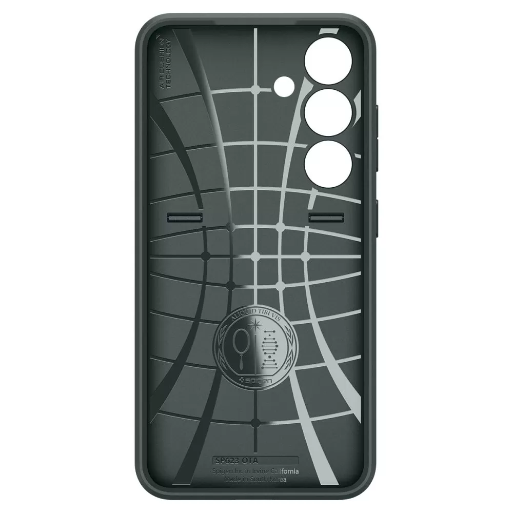 Samsung Galaxy S24 skal grön SPIGEN OPTIK ARMOR