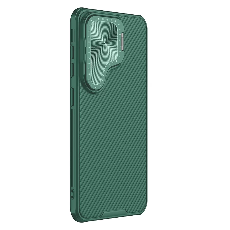 Samsung Galaxy S24 skal grön NILLKIN CAMSHIELD PROP