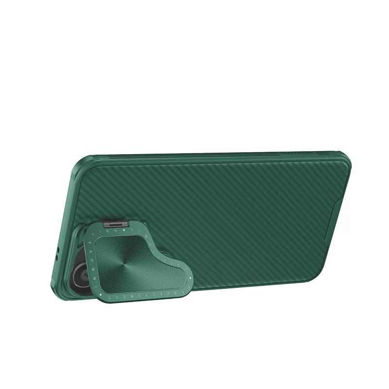 Samsung Galaxy S24 skal grön NILLKIN CAMSHIELD PROP