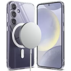 Samsung Galaxy S24 skal transparent RINGKE FUSION MAGNETIC MAGSAFE