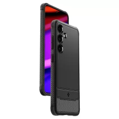 Samsung Galaxy S24 чехол черный SPIGEN RUGGED ARMOR
