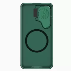Samsung Galaxy S24 skal grön NILLKIN CAMSHIELD PROP MAGNETIC