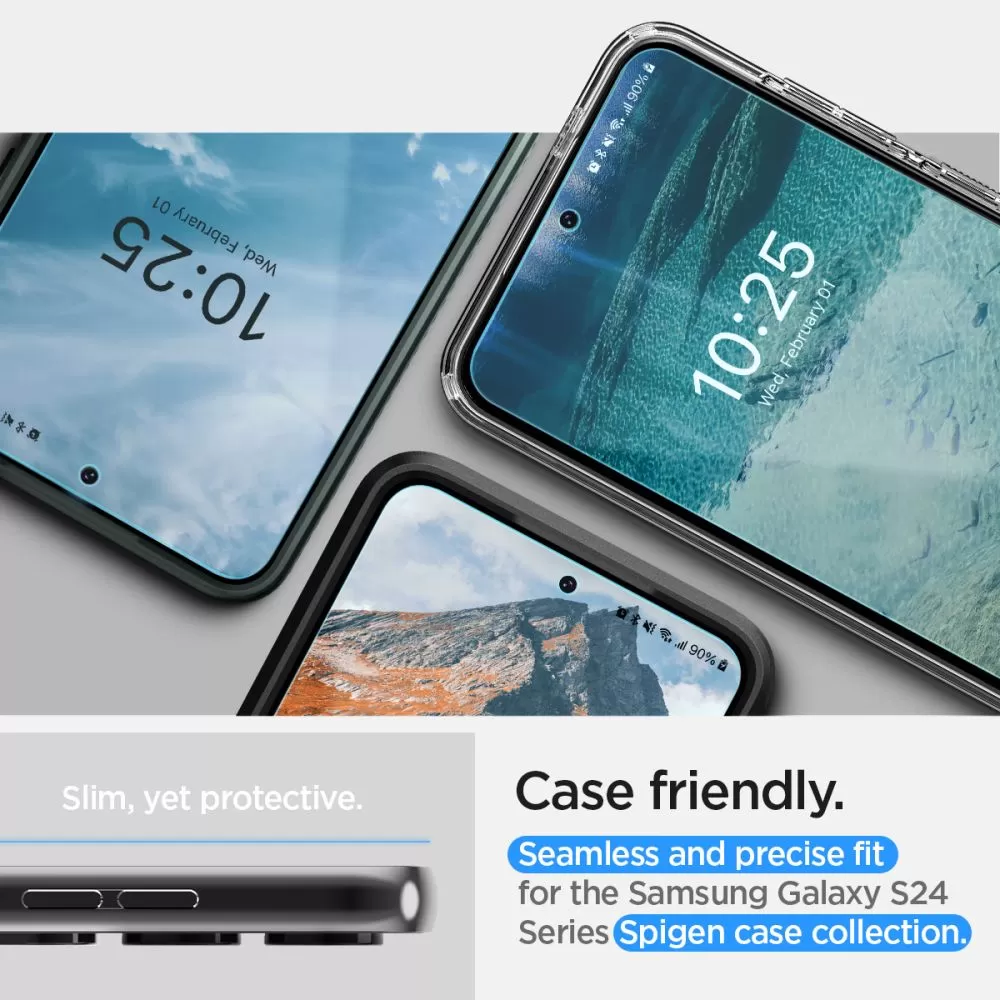 Samsung Galaxy S24 Plus kaitseklaas  SPIGEN NEO FLEX 2-PACK