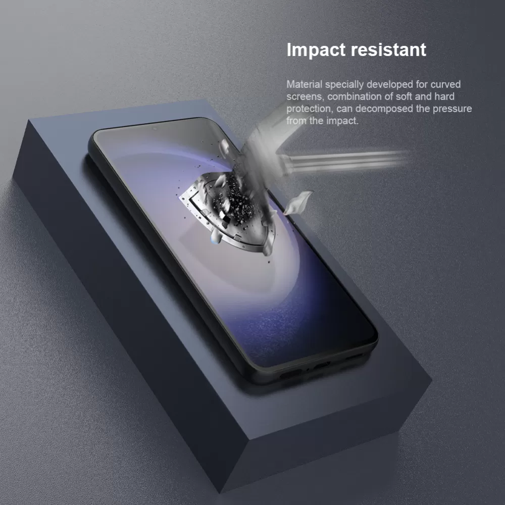 Samsung Galaxy S24 Plus skärmskydd  NILLKIN IMPACT RESISTANT CURVED FILM (2-pack)
