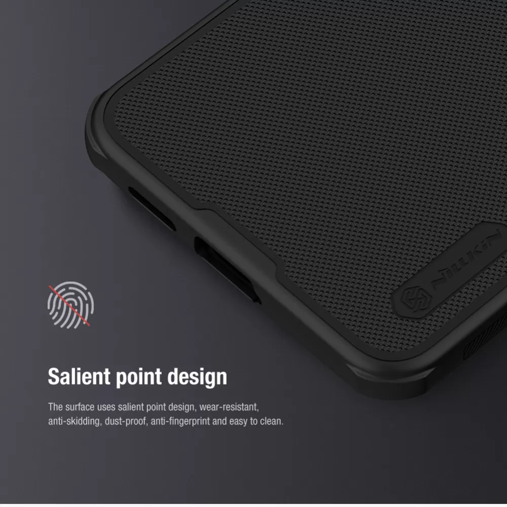 Samsung Galaxy S24 Plus skal röd NILLKIN SUPER FROSTED SHIELD PRO