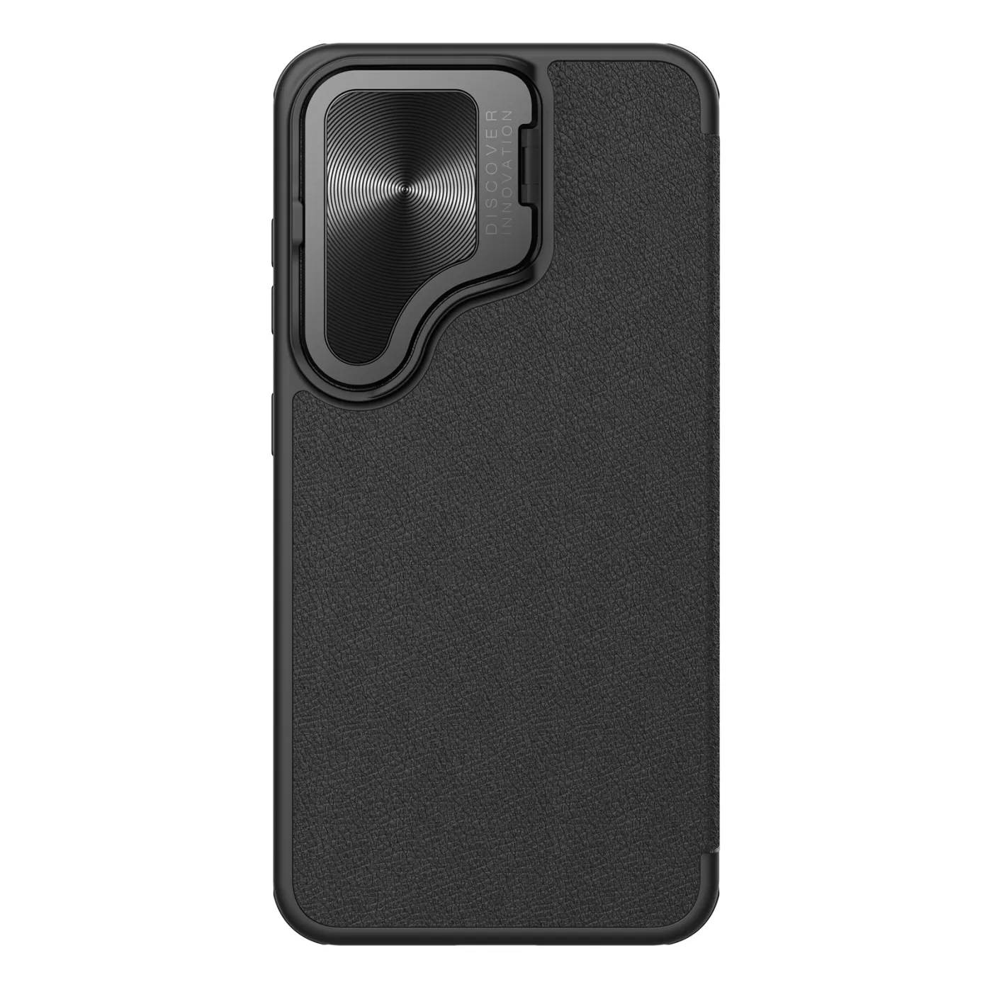Samsung Galaxy S24 Plus fodral svart NILLKIN QIN PROP LEATHER (PLAIN VERSION)