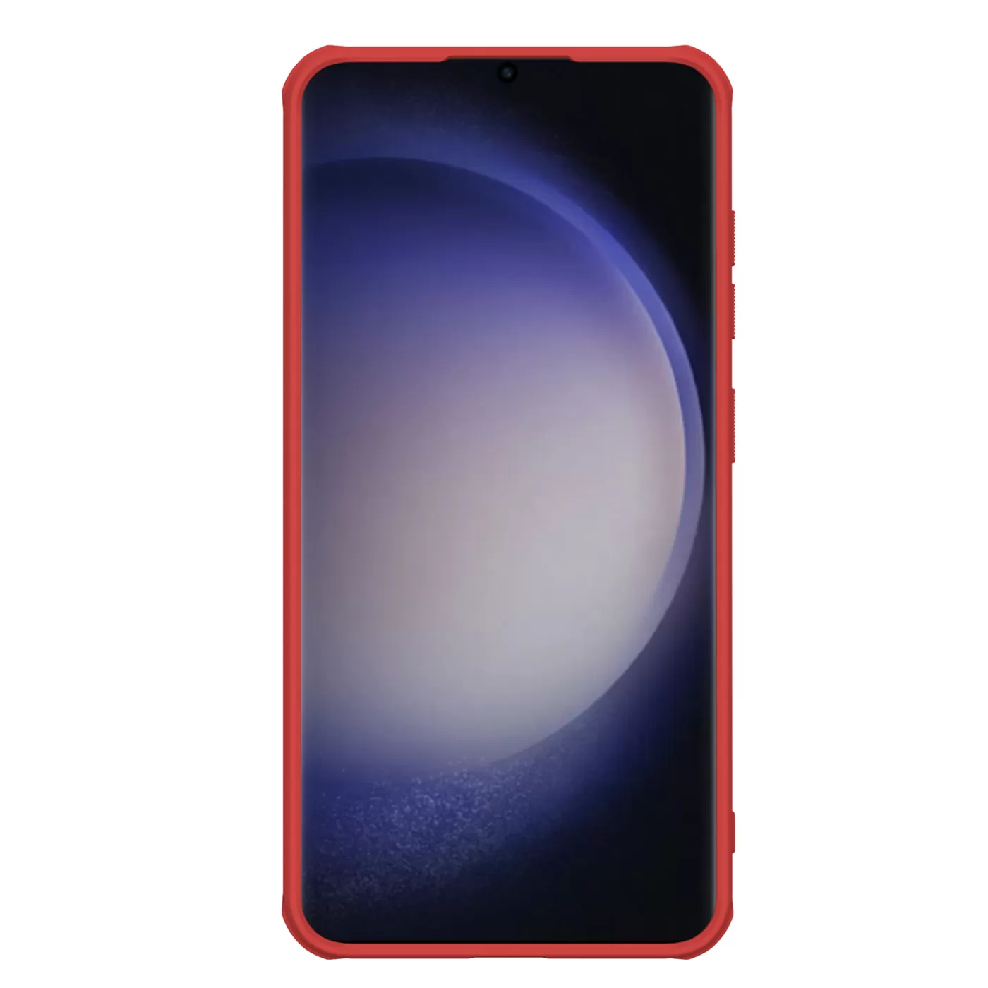 Samsung Galaxy S24 Plus skal röd NILLKIN SUPER FROSTED SHIELD PRO
