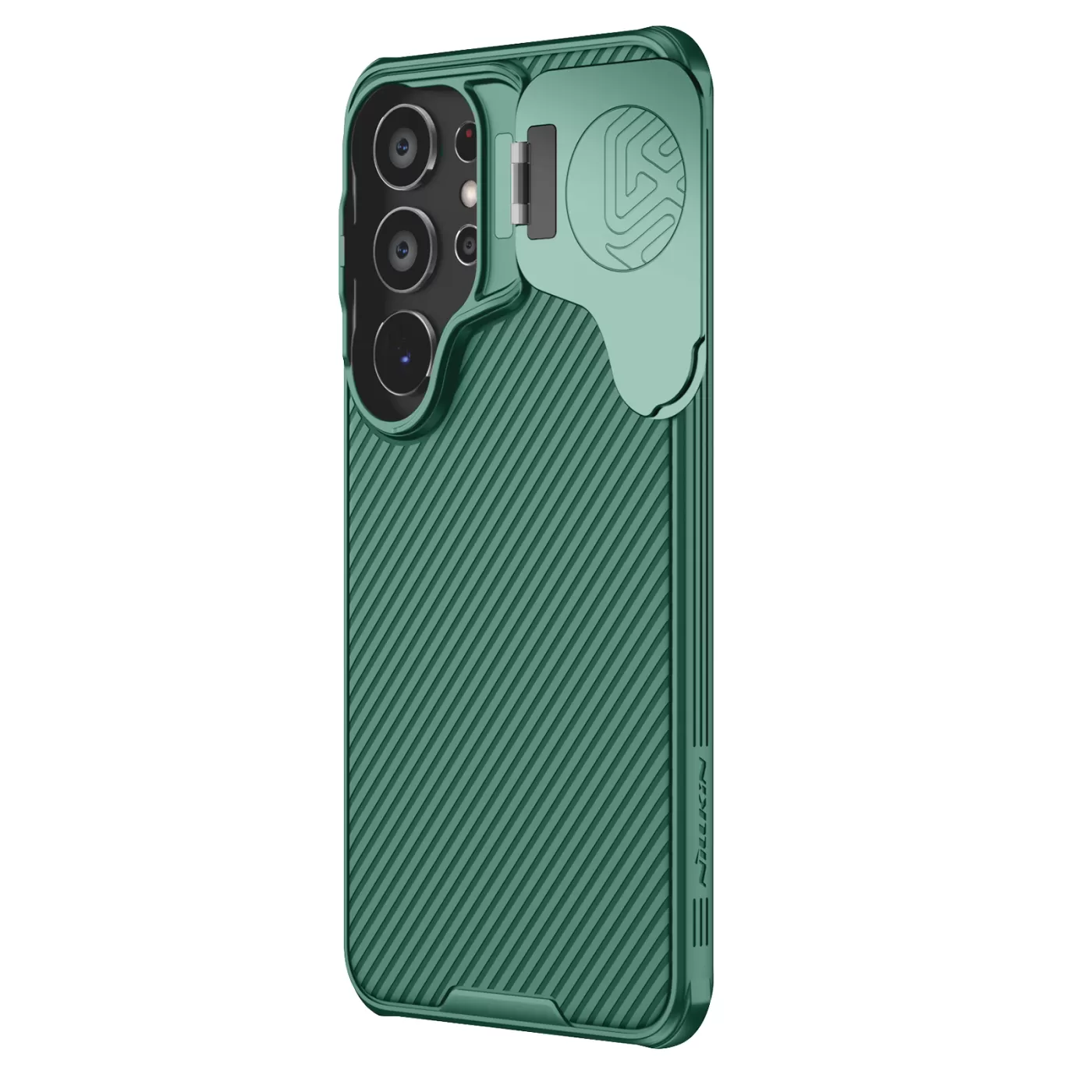 Samsung Galaxy S24 Plus skal grön NILLKIN CAMSHIELD PROP