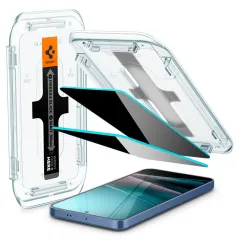 Samsung Galaxy S24 Plus kaitseklaas  SPIGEN GLAS.TR ”EZ FIT” HD PRIVACY 2-PACK